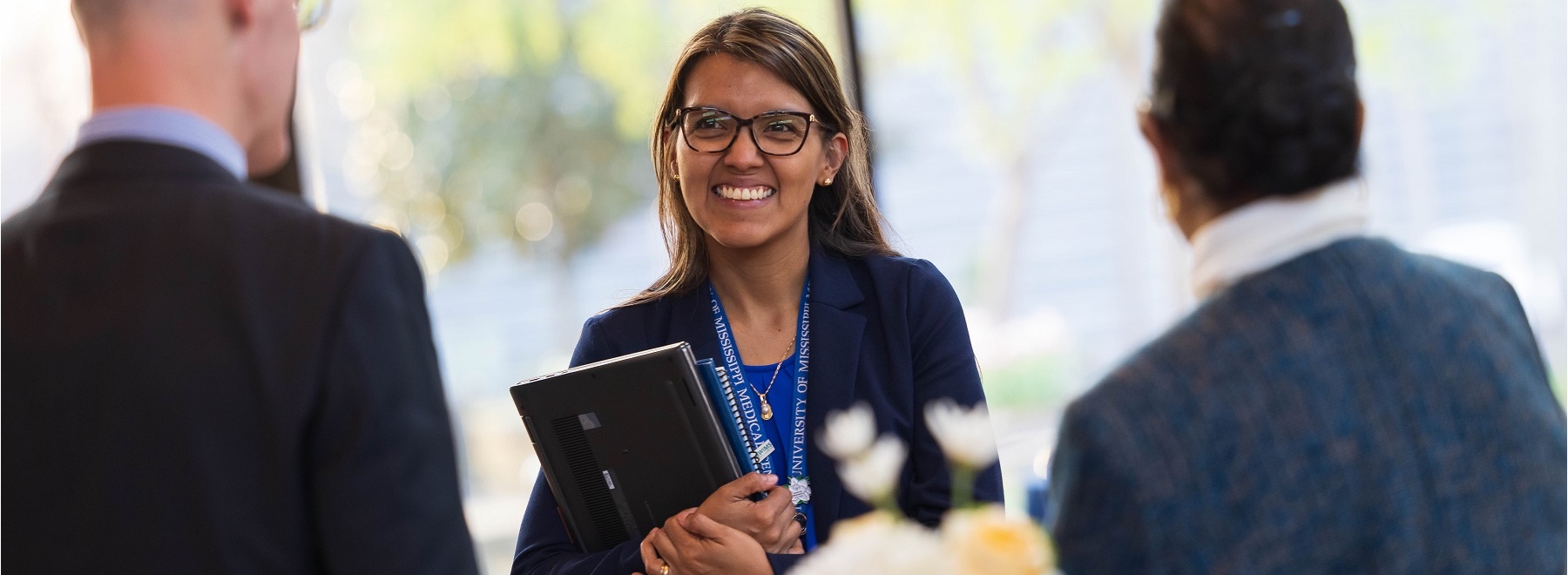 Member of the Academy of Excellence in Education smiling at camera